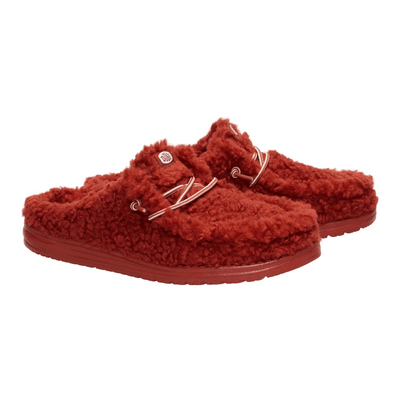 Wally Slipper - Burnt Red
