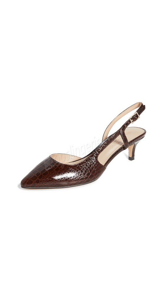 Villa Rouge Carrie Slingback Pumps Hickory Multi - -5