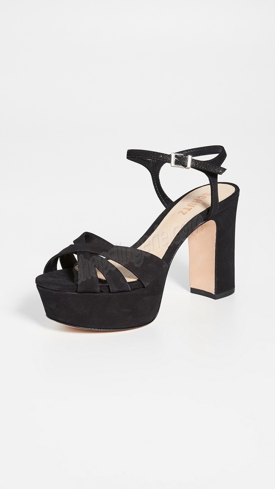 less expensive online - Schutz Keefa Platform Sandals Black save up to 50%