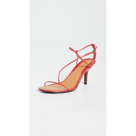 JAGGAR Naked Sandals Red