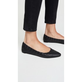 See by Chloe Jane Point Ballet Flats Nero