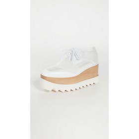 Stella McCartney Elyse Transparent Lace Up Shoes White/Transparent