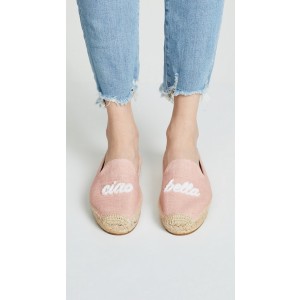 Soludos Ciao Bella Smoking Slippers Dusty Rose
