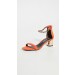 Stella Luna Ankle Chain Sandals Bright Orange